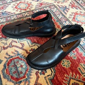 Trippen Leather Sandals sz 7.5 (fits more like a 7)